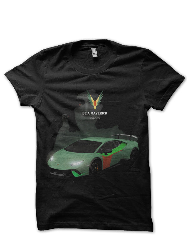 Lamborghini Logan Paul Black T-Shirt Style001 Hoodie, Sweatshirt | CoreVibeTees.com