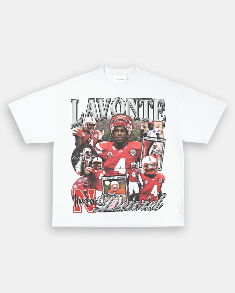 LAVONTE DAVID - NEBRASKA TEE Hoodie, Sweatshirt | CoreVibeTees.com (Image 2)