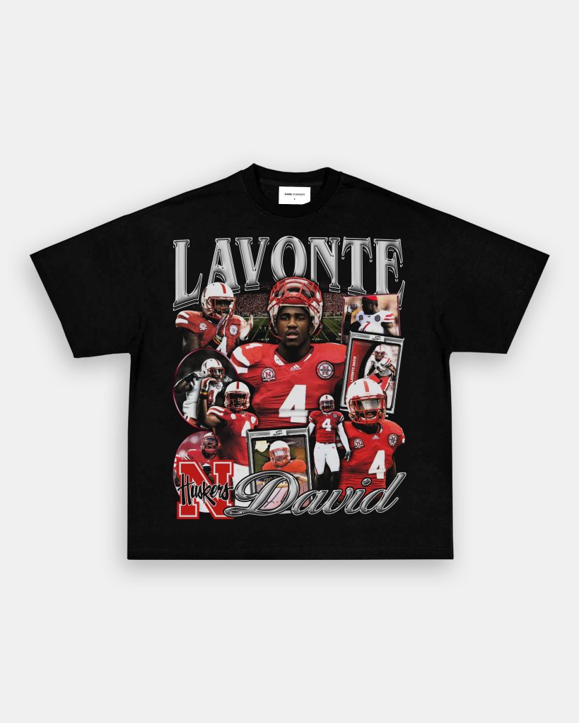 LAVONTE DAVID - NEBRASKA TEE Hoodie, Sweatshirt | CoreVibeTees.com (Image 3)