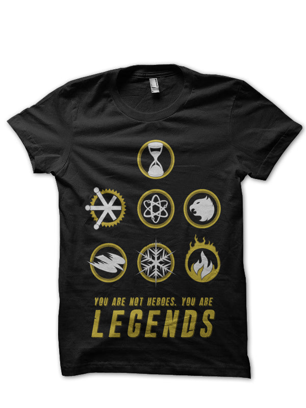 Legends Of Tomorrow Black Tee Hoodie, Sweatshirt | CoreVibeTees.com