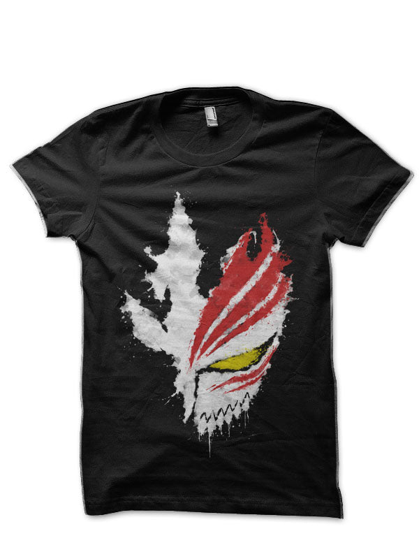 Bleach Hollow Mask Black T-Shirt Hoodie, Sweatshirt | CoreVibeTees.com