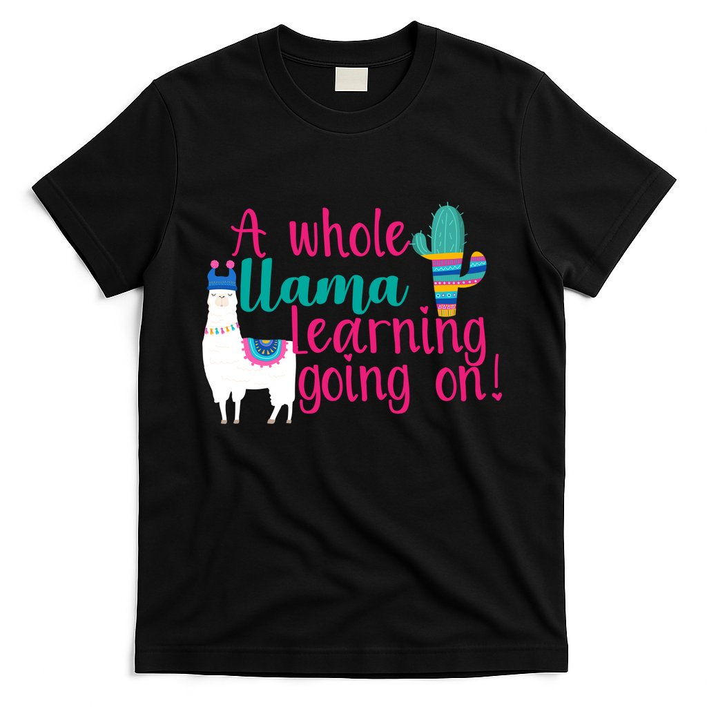 Learning Llama T-Shirt Hoodie, Sweatshirt | CoreVibeTees.com