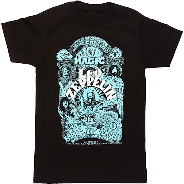 Led Zeppelin Electric Magic T-Shirt Hoodie, Sweatshirt | CoreVibeTees.com