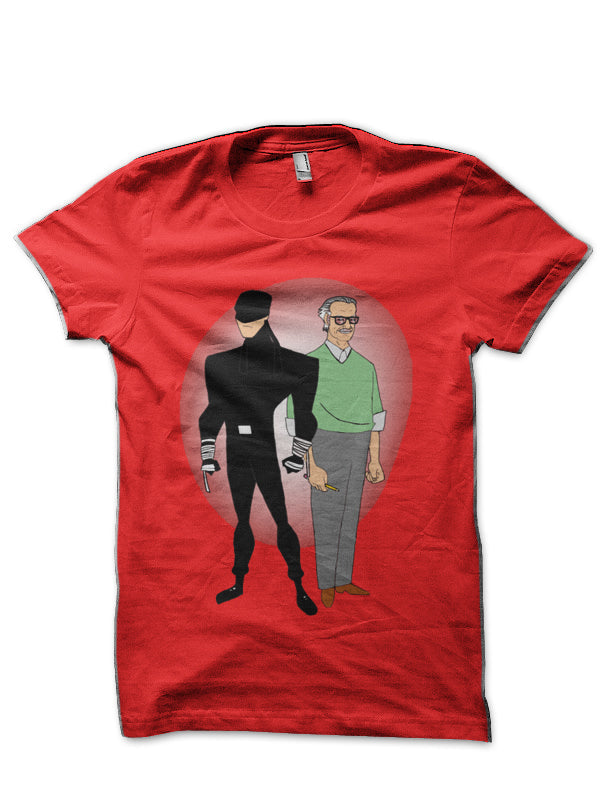 Stan Lee & Daredevil Red T-Shirt Hoodie, Sweatshirt | CoreVibeTees.com