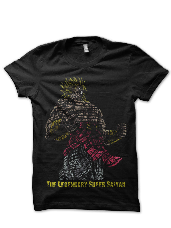 The Legendary Super Saiyan Black T-Shirt Hoodie, Sweatshirt | CoreVibeTees.com