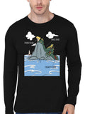 Front End Full Sleeve Black T-Shirt Hoodie, Sweatshirt | CoreVibeTees.com