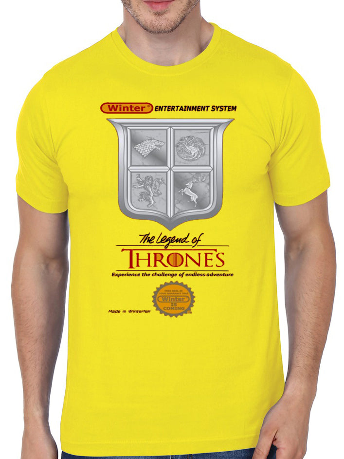 The Legend Of Thrones Yellow T-Shirt Hoodie, Sweatshirt | CoreVibeTees.com