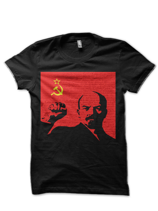 Lenin Half Sleeve T-Shirt Hoodie, Sweatshirt | CoreVibeTees.com