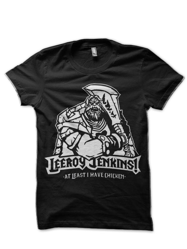 Leeroy Jenkins T-Shirt Hoodie, Sweatshirt | CoreVibeTees.com