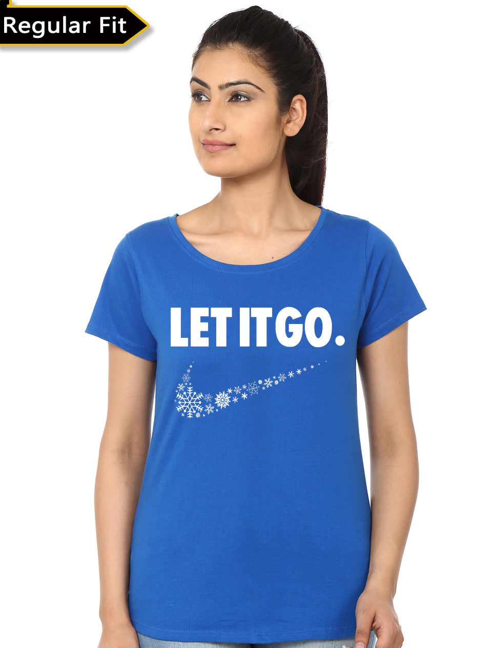 Frozen Let It Go Royal Blue T-Shirt Hoodie, Sweatshirt | CoreVibeTees.com