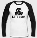 Lets Cook Full Sleeves Raglan T-shirt Hoodie, Sweatshirt | CoreVibeTees.com
