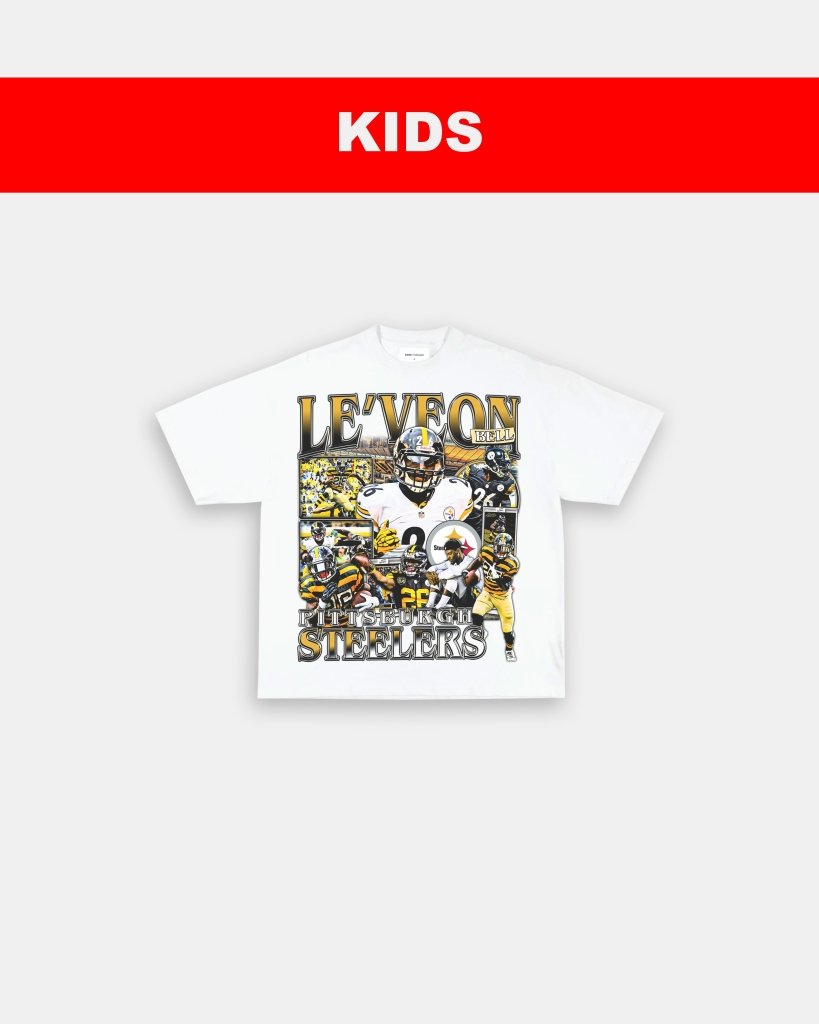 LE'VEON BELL - KIDS TEE Hoodie, Sweatshirt | CoreVibeTees.com (Image 2)