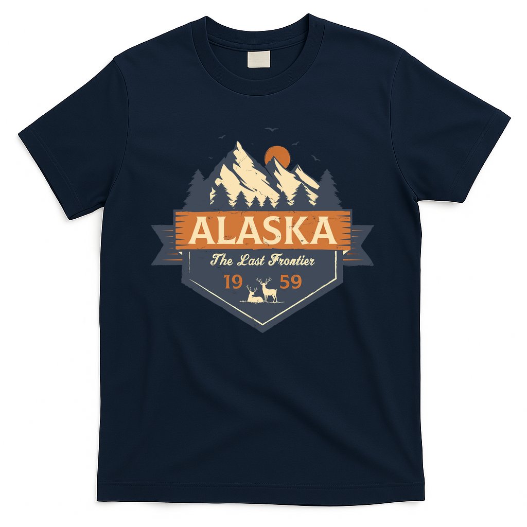Last Frontier Retro Alaska T-Shirt Hoodie, Sweatshirt | CoreVibeTees.com