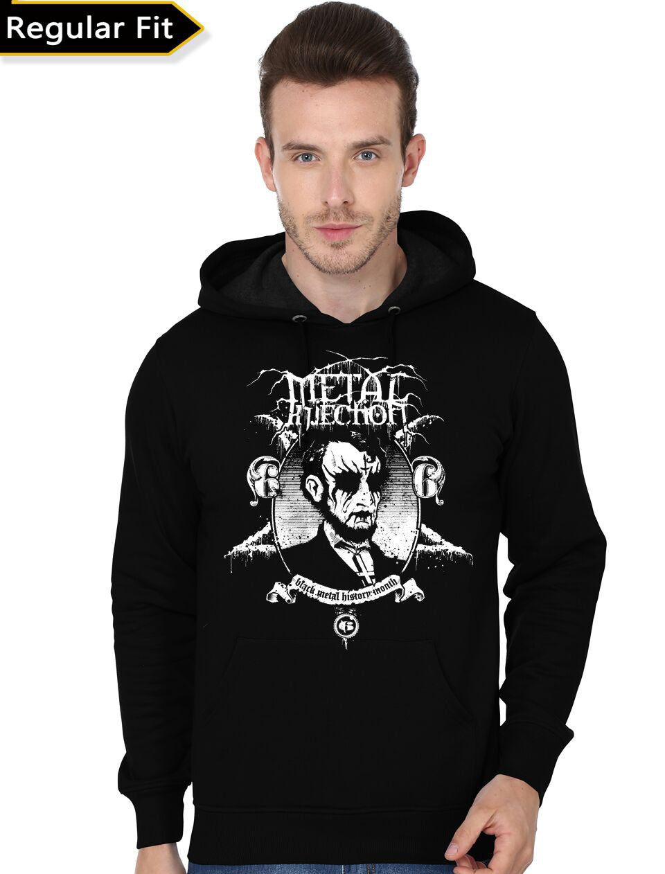 Metal Injection Black Hoodie T-Shirts, Sweatshirt | CoreVibeTees.com