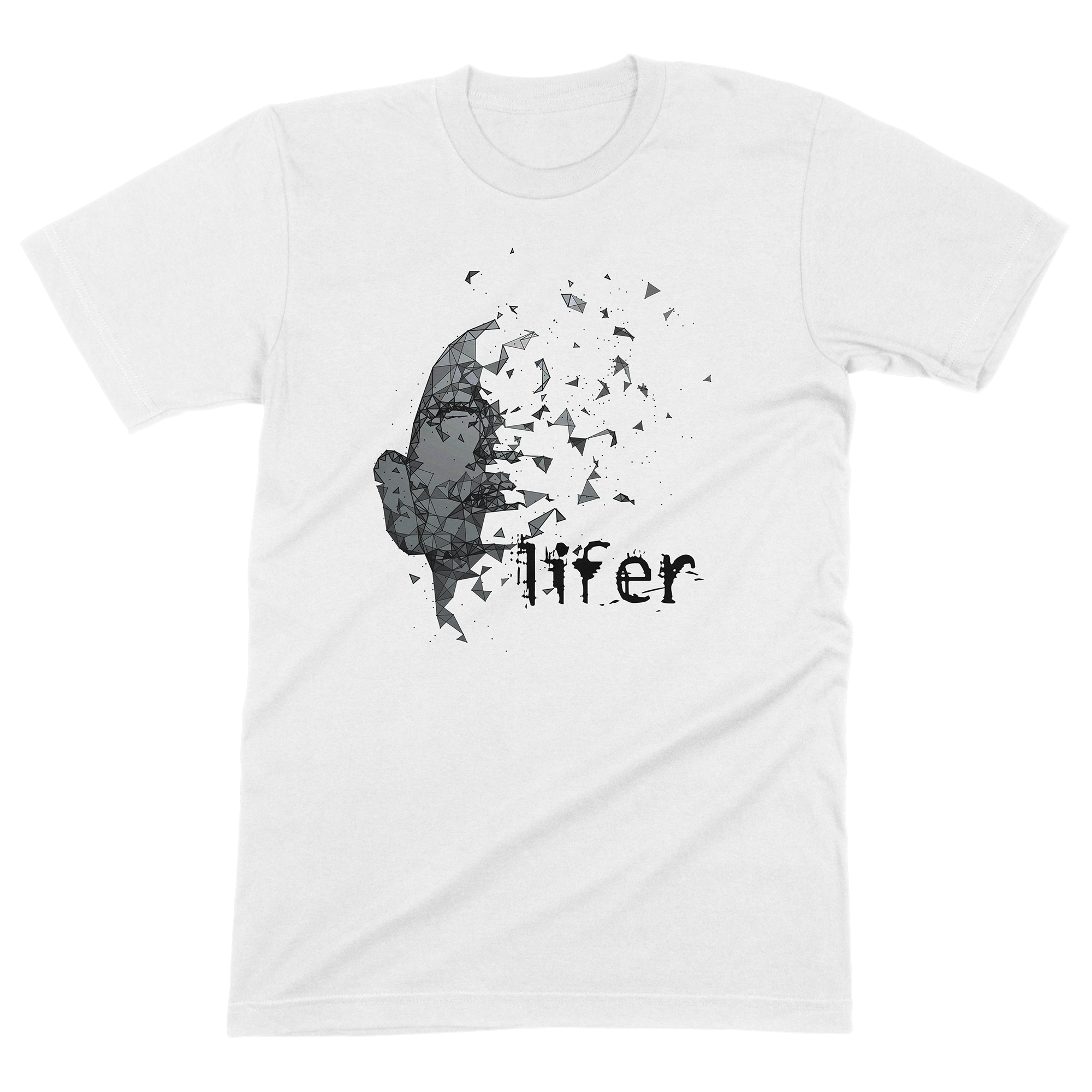 Lifer - Born Again Shirt in White Hoodie, Sweatshirt | CoreVibeTees.com
