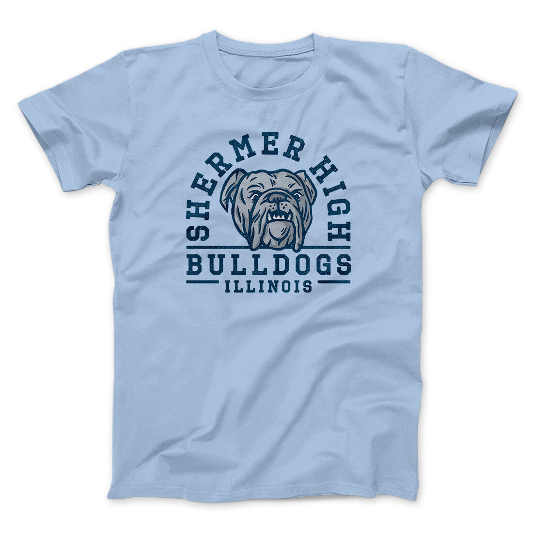 Shermer High Bulldogs Men/Unisex T-Shirt Hoodie, Sweatshirt | CoreVibeTees.com (Image 2)