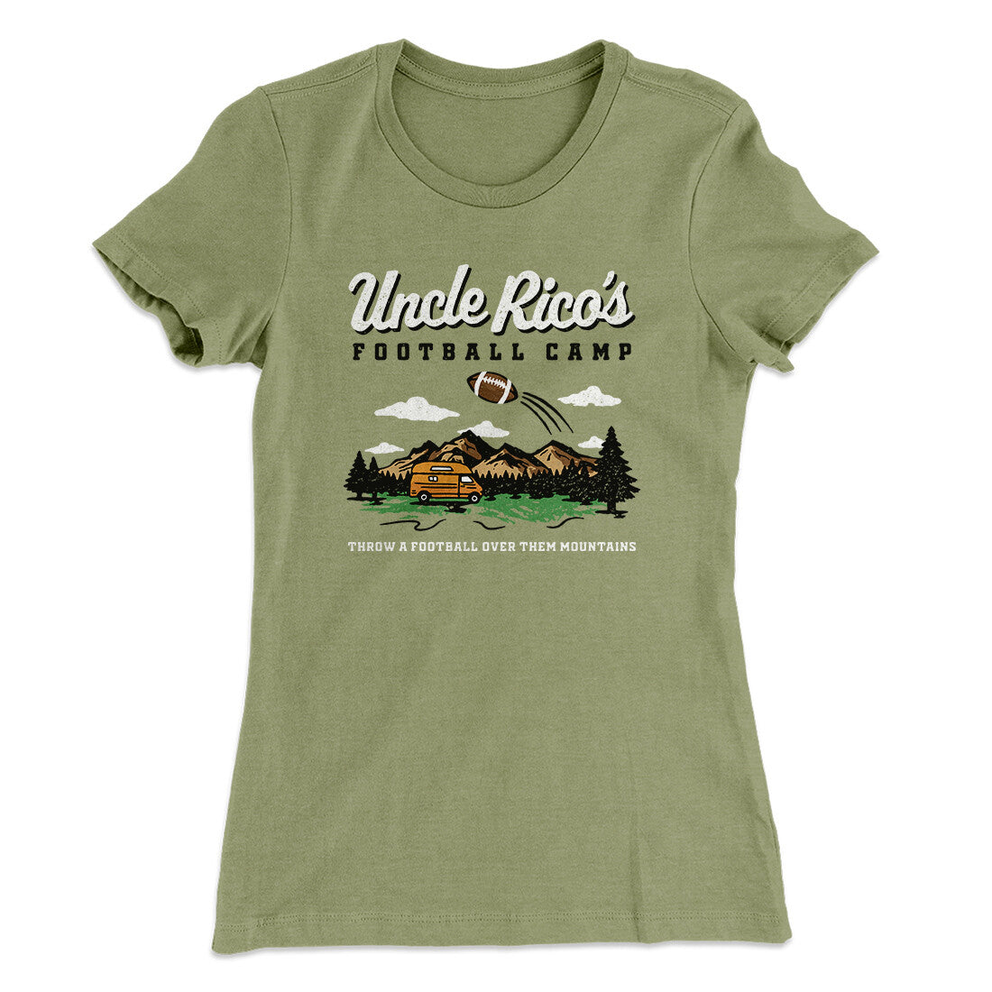 Uncle Rico's Football Camp Women's T-Shirt Hoodie, Sweatshirt | CoreVibeTees.com (Image 2)