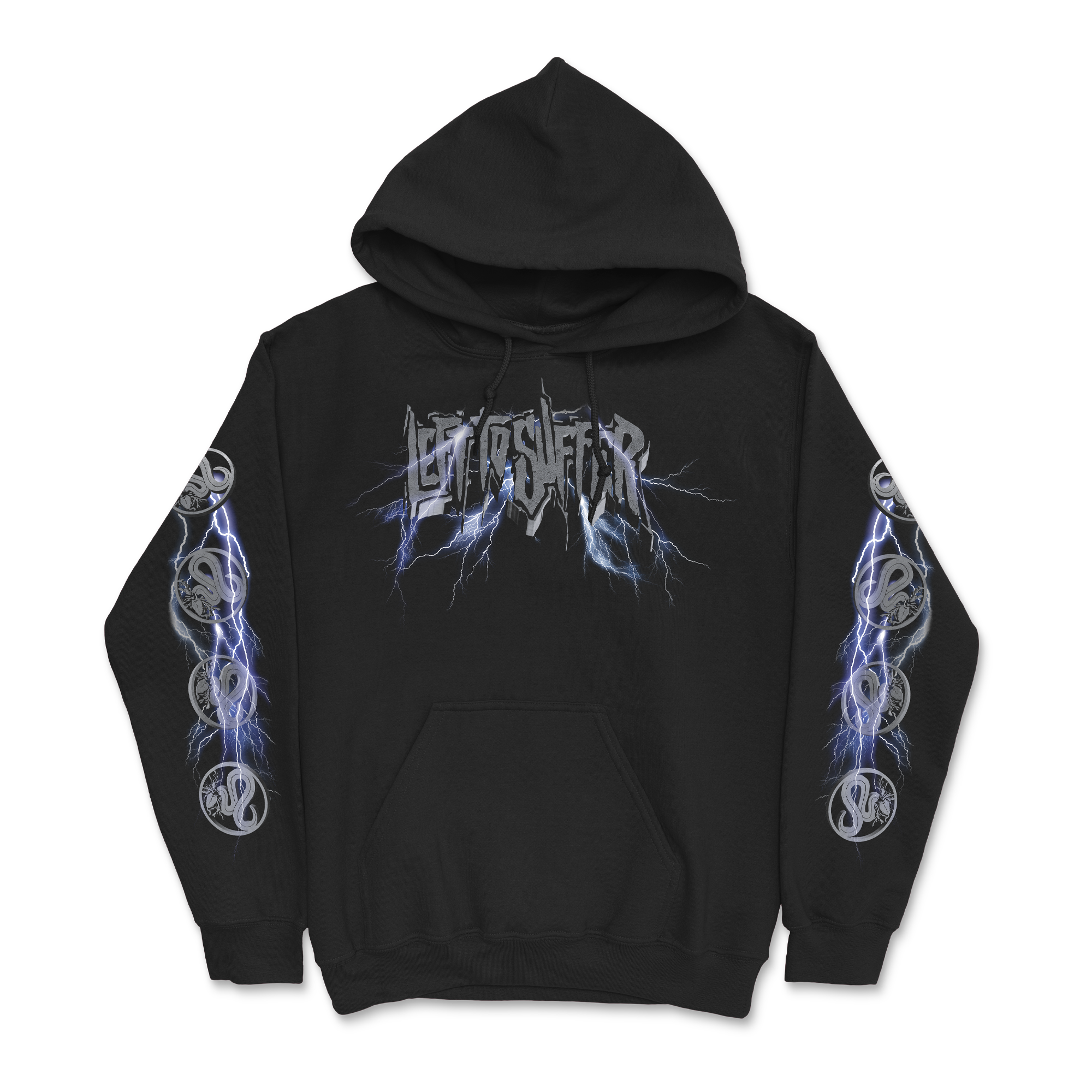 Left to Suffer - Lightning Hoodie T-Shirts, Sweatshirt | CoreVibeTees.com