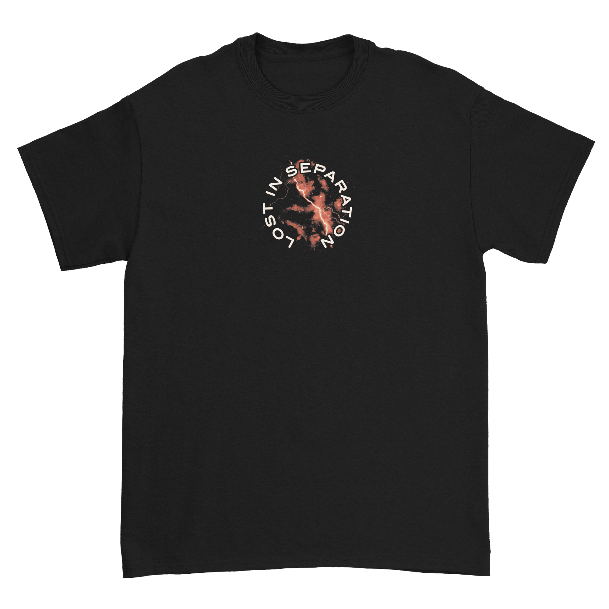 Lost In Separation - Lightning T-Shirt (Original Version) Hoodie, Sweatshirt | CoreVibeTees.com (Image 2)