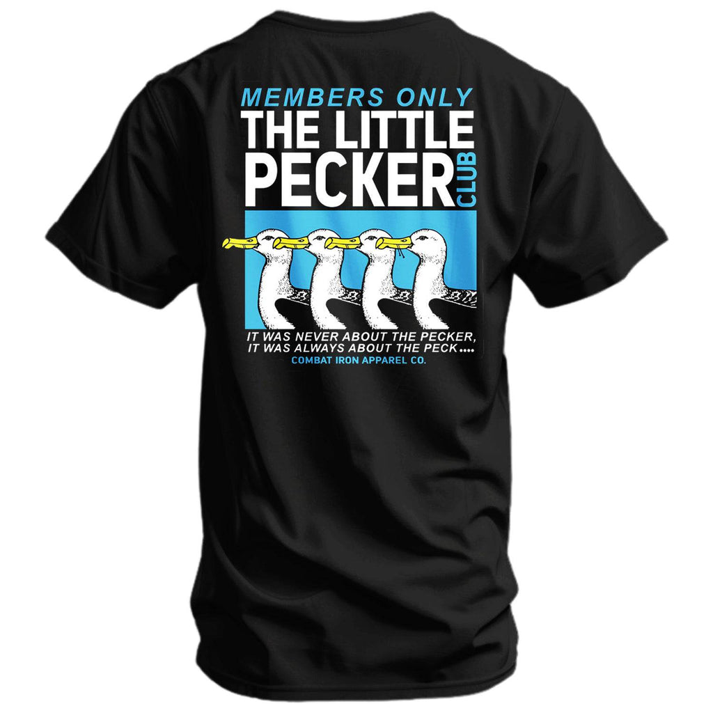 Little Pecker Club Only Members Men's T-Shirt Hoodie, Sweatshirt | CoreVibeTees.com (Image 1)