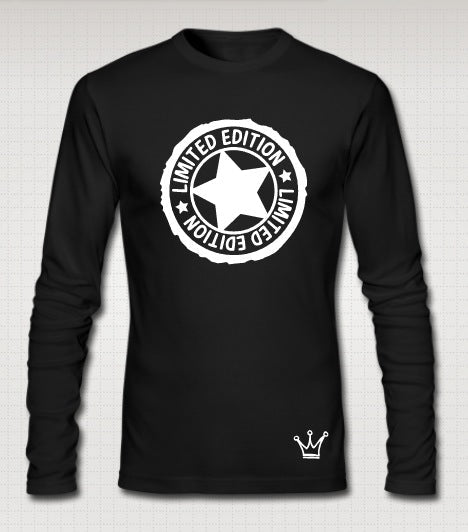 Limited Edition Black Full Sleeve Tee Hoodie, Sweatshirt | CoreVibeTees.com