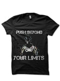 Push Beyond Your Limits Black T-Shirt Hoodie, Sweatshirt | CoreVibeTees.com