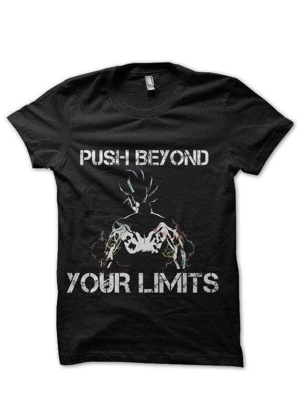 Push Beyond Your Limits Black T-Shirt Hoodie, Sweatshirt | CoreVibeTees.com