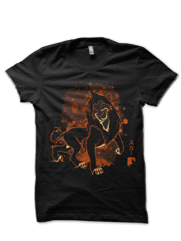 The Lion Villain Black T-Shirt Hoodie, Sweatshirt | CoreVibeTees.com