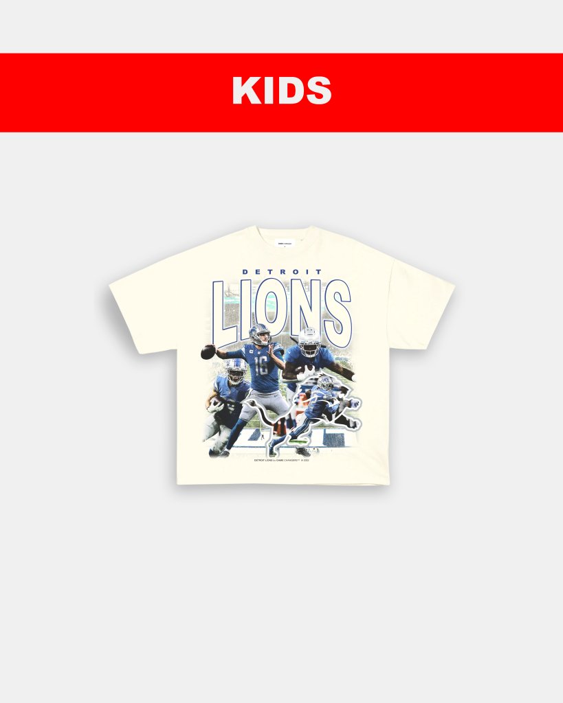 LIONS - KIDS TEE Hoodie, Sweatshirt | CoreVibeTees.com (Image 4)