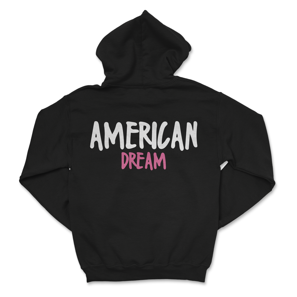 Zoe Day - Lips Hoodie - Black T-Shirts, Sweatshirt | CoreVibeTees.com (Image 3)
