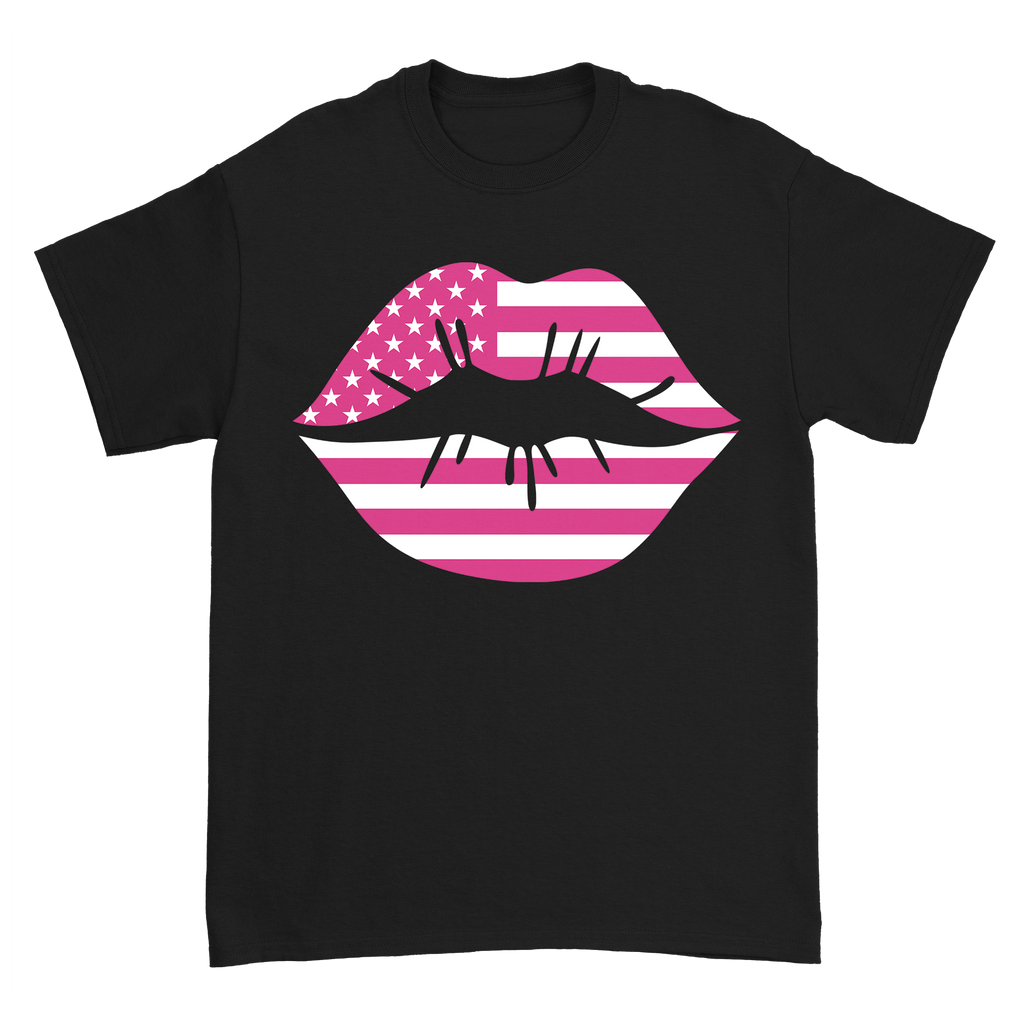Zoe Day - Lips T-Shirt - Black Hoodie, Sweatshirt | CoreVibeTees.com (Image 2)