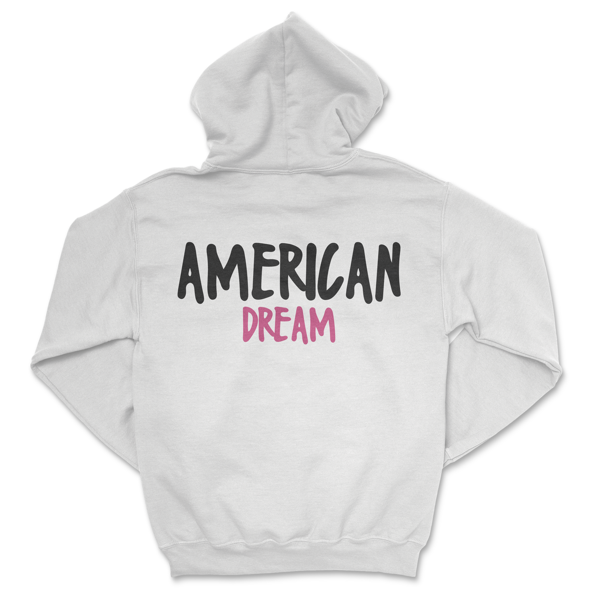 Zoe Day - Lips Hoodie - White T-Shirts, Sweatshirt | CoreVibeTees.com (Image 3)