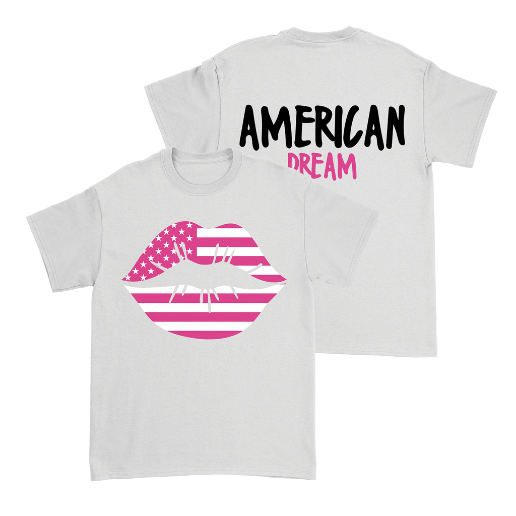 Zoe Day - Lips T-Shirt - White Hoodie, Sweatshirt | CoreVibeTees.com (Image 1)