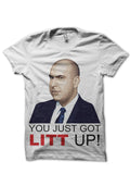 Louis Litt White Tee Hoodie, Sweatshirt | CoreVibeTees.com