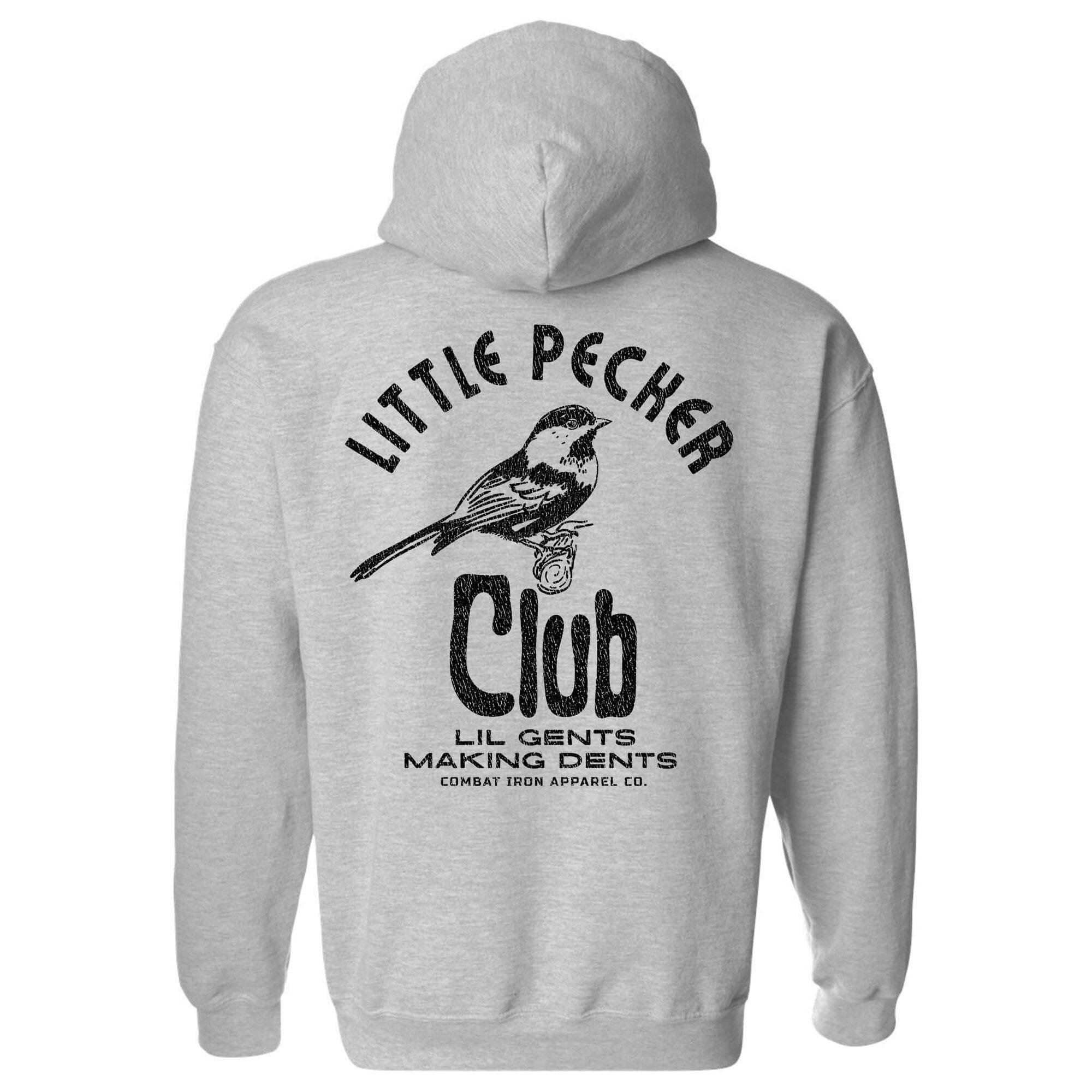 Little Pecker Club Fleece Lined Hoodie T-Shirts, Sweatshirt | CoreVibeTees.com (Image 1)