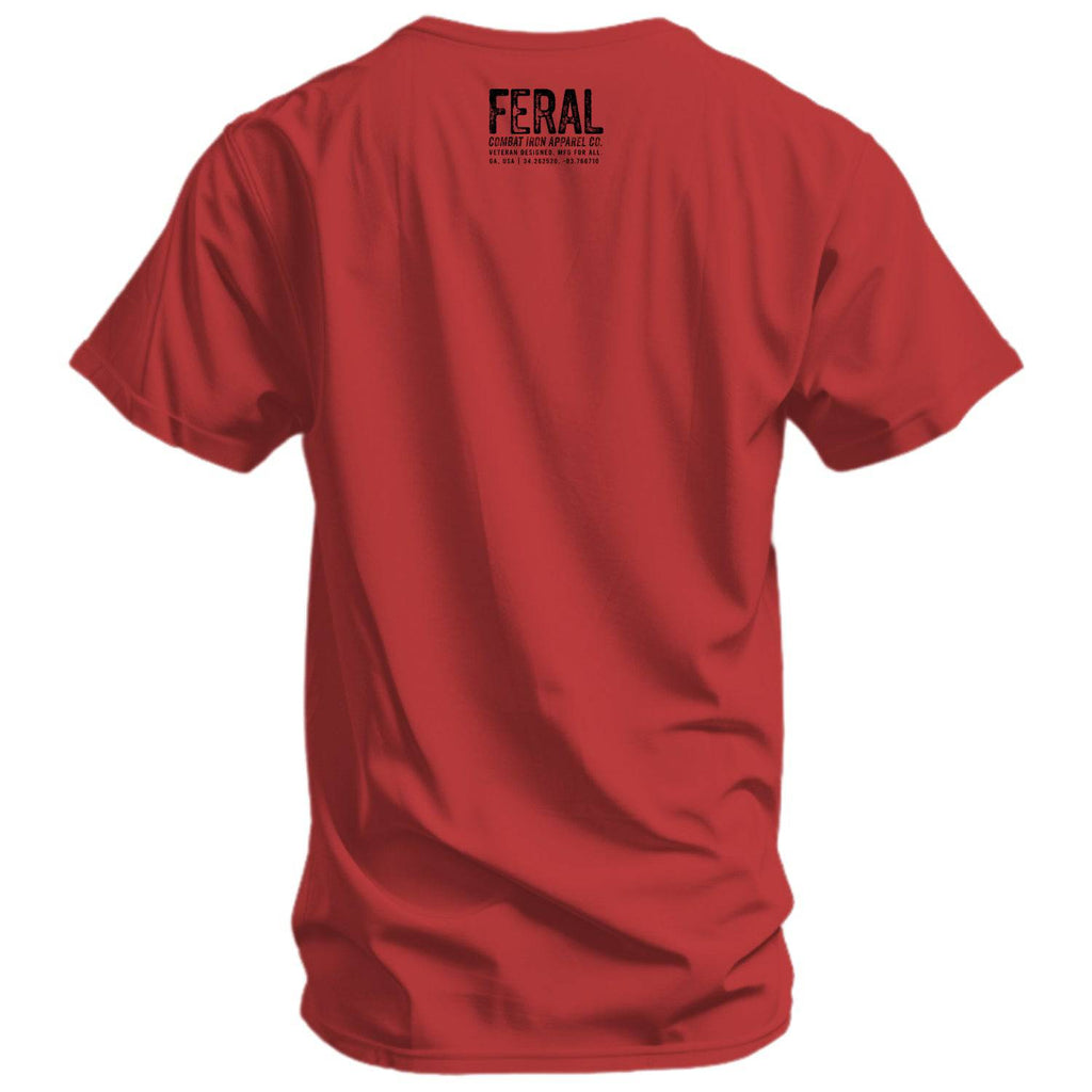 Feral Distressed Men's T-Shirt Hoodie, Sweatshirt | CoreVibeTees.com (Image 4)