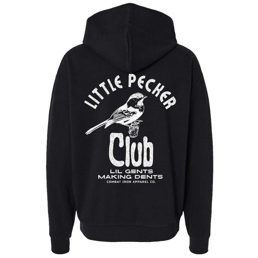 Little Pecker Club Fleece Lined Hoodie T-Shirts, Sweatshirt | CoreVibeTees.com (Image 3)