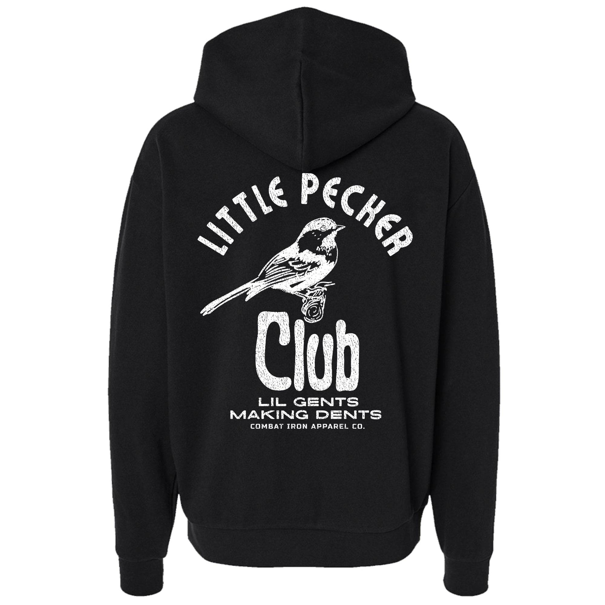 Little Pecker Club Fleece Lined Hoodie T-Shirts, Sweatshirt | CoreVibeTees.com (Image 3)