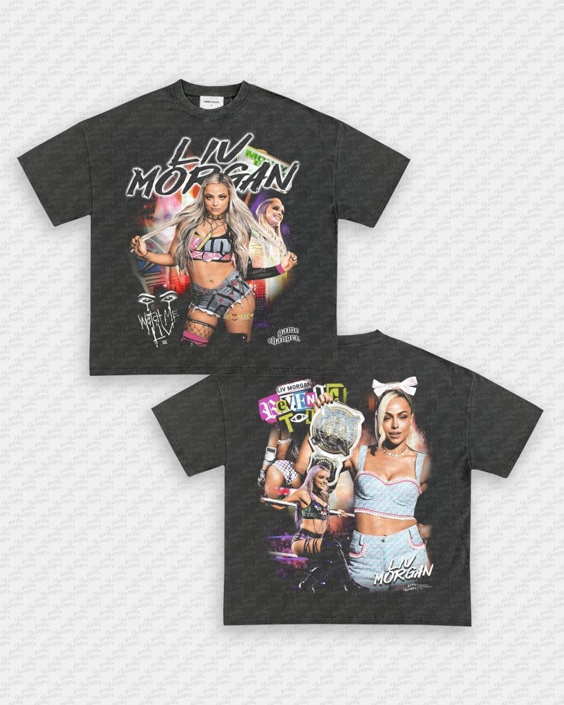 LIV MORGAN TEE - [DS] Hoodie, Sweatshirt | CoreVibeTees.com (Image 2)