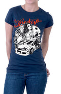 Live Fast girl Dark Blue Tee Hoodie, Sweatshirt | CoreVibeTees.com