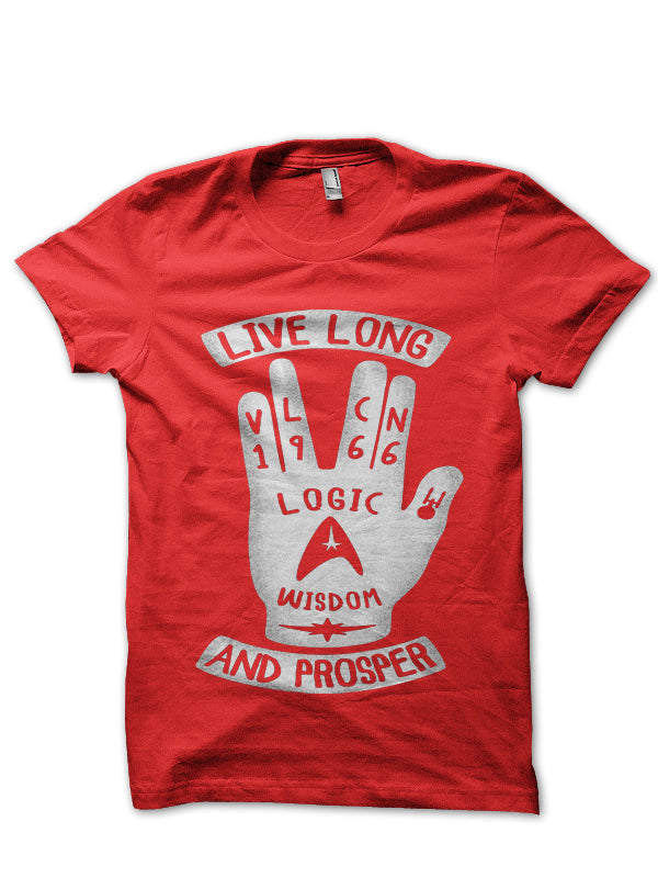 Live Long Red Tee Hoodie, Sweatshirt | CoreVibeTees.com