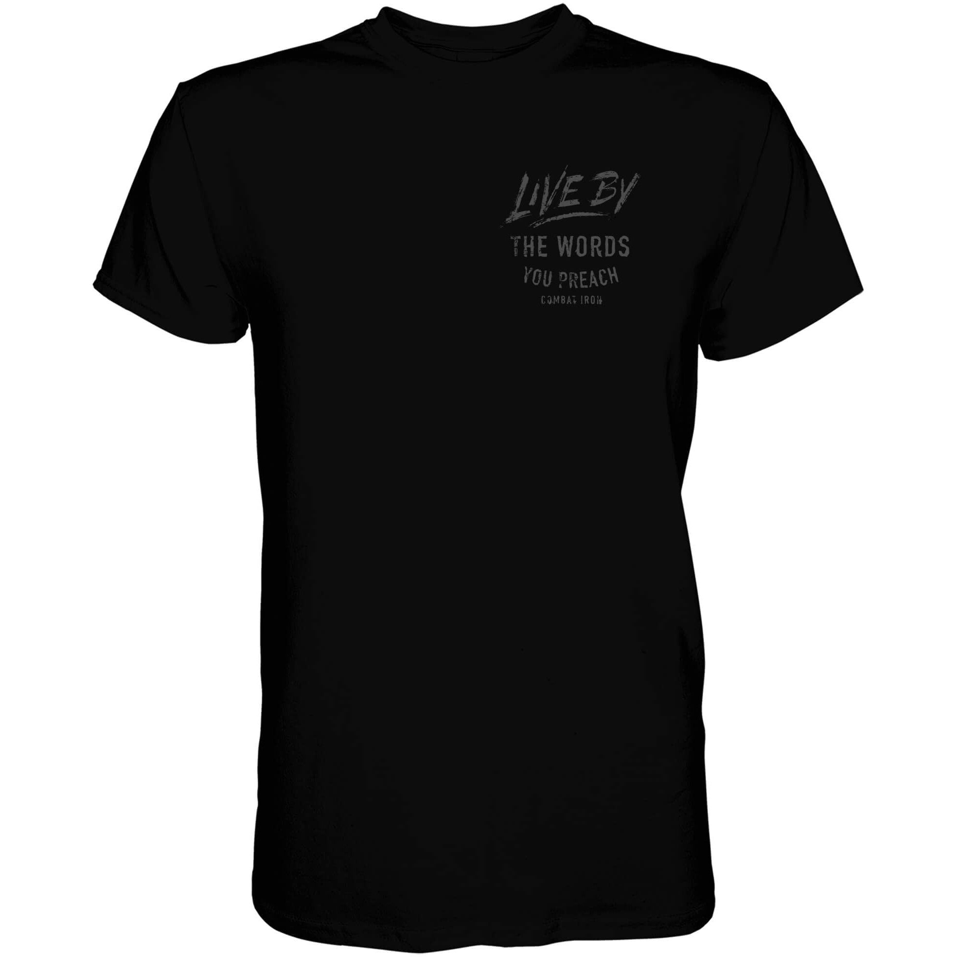 LIVE BY THE WORDS YOU PREACH MEN'S T-SHIRT Hoodie, Sweatshirt | CoreVibeTees.com (Image 4)