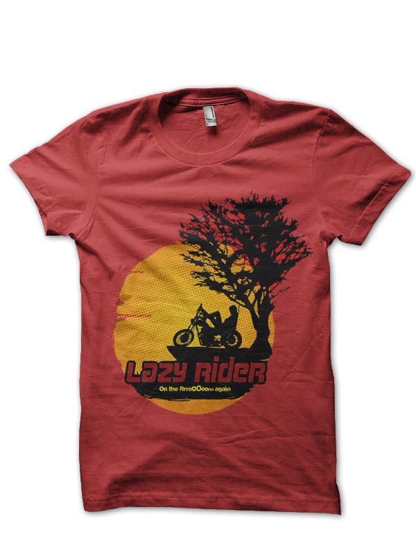 Lone Rider Red Tee Hoodie, Sweatshirt | CoreVibeTees.com