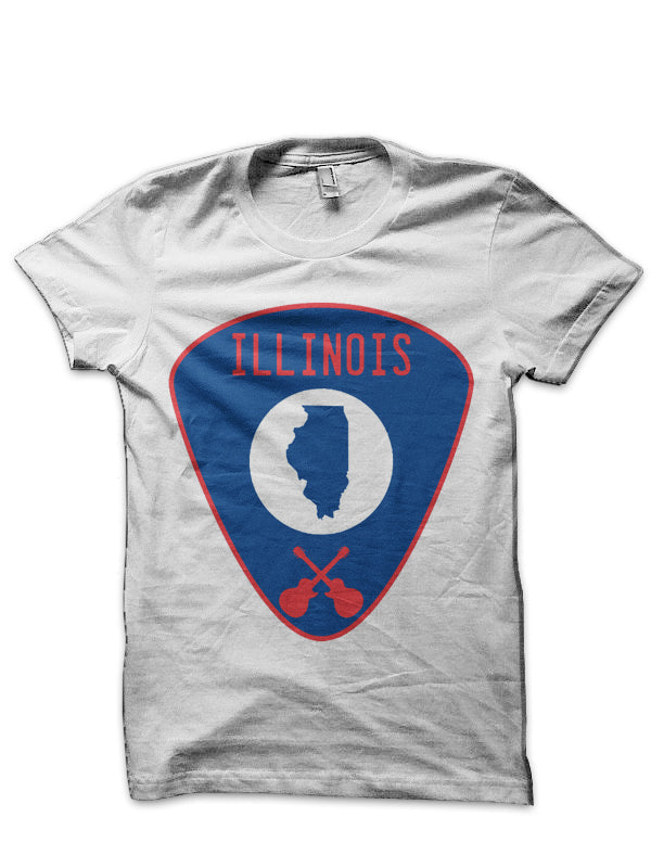 Illinois Guitar Pick T-Shirt Hoodie, Sweatshirt | CoreVibeTees.com