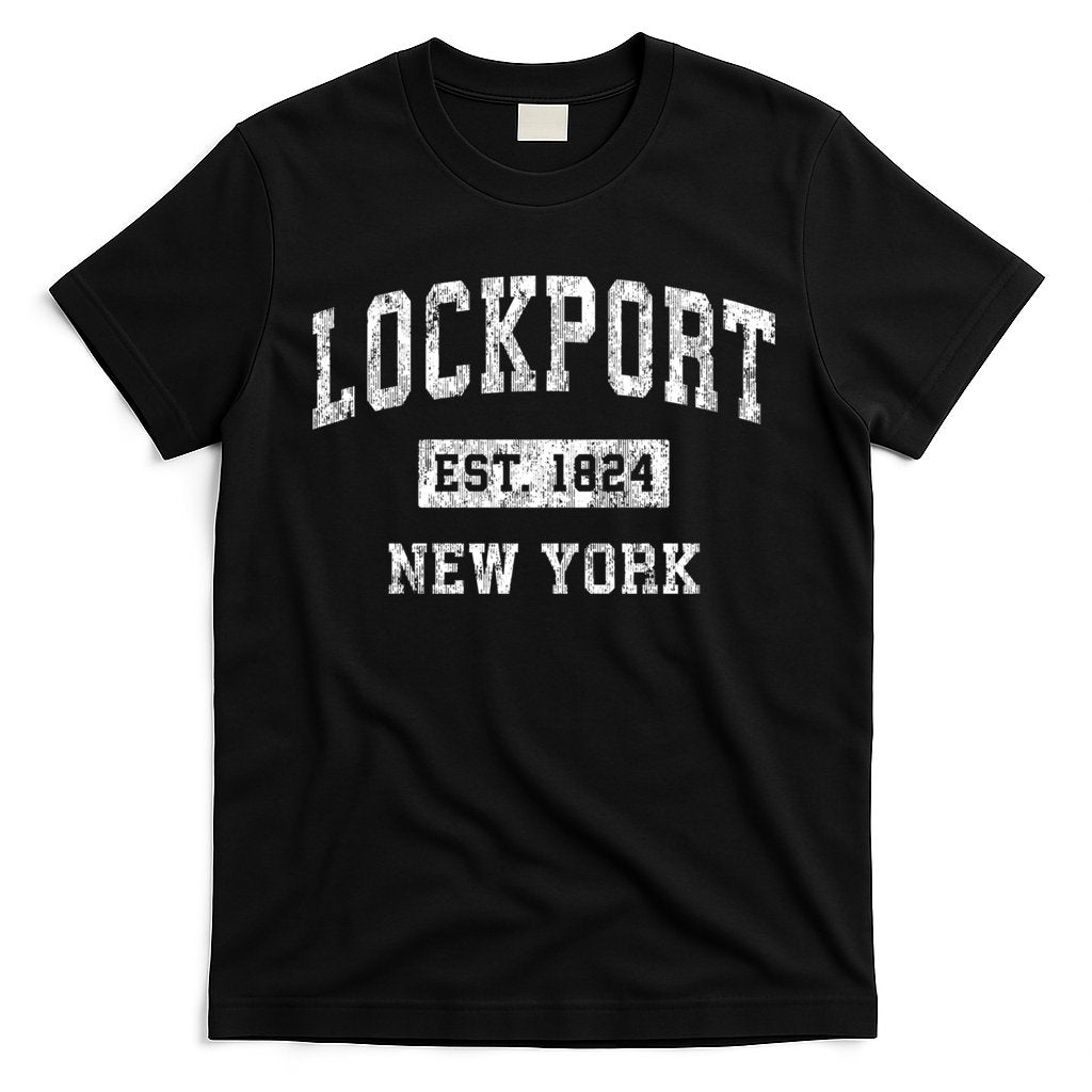 Lockport New York Ny Vintage Sports T-Shirt Hoodie, Sweatshirt | CoreVibeTees.com
