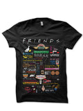 Friends TV Show Quotes Black T-Shirt Hoodie, Sweatshirt | CoreVibeTees.com