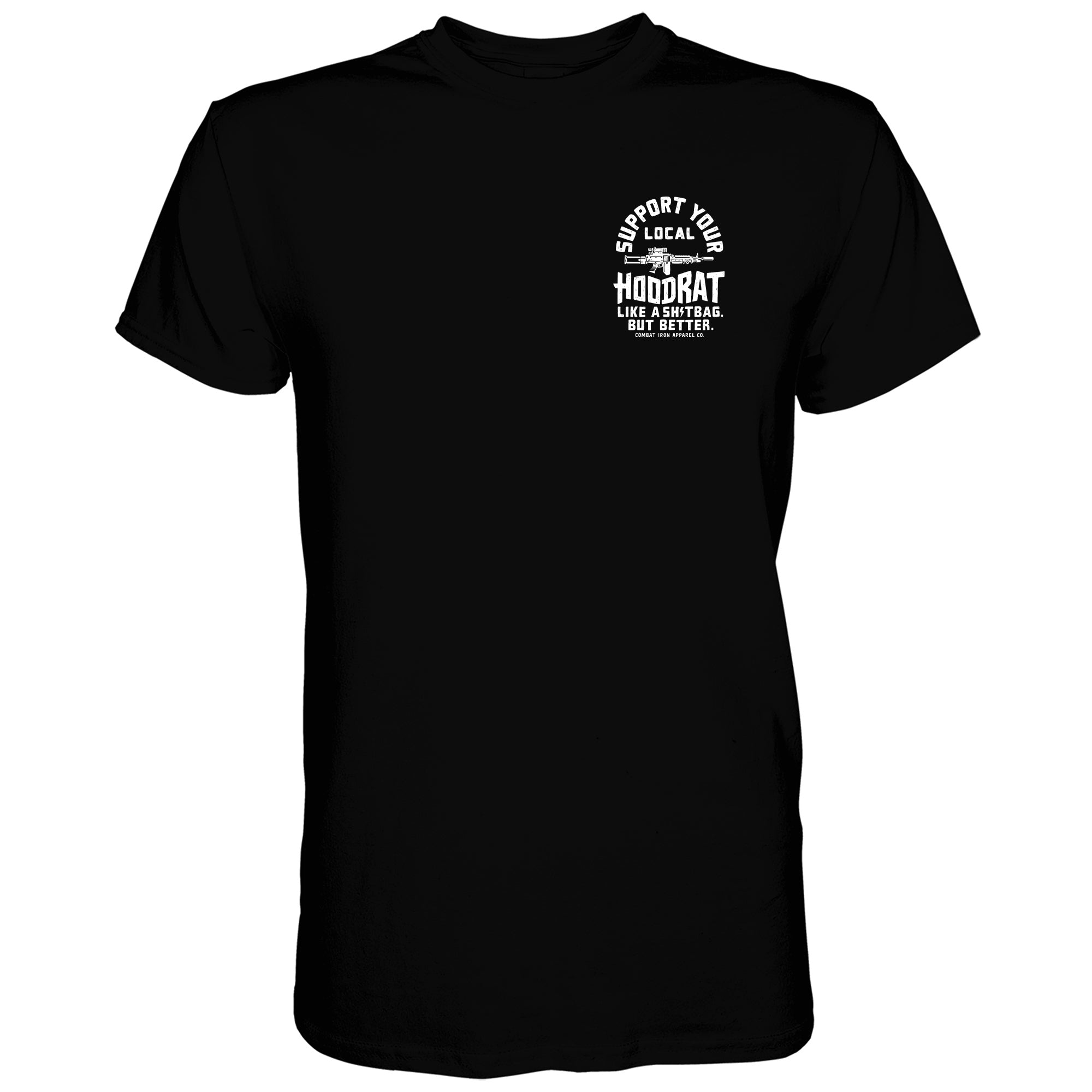 Support Your Local Hoodrat Men's T-Shirt Hoodie, Sweatshirt | CoreVibeTees.com (Image 4)