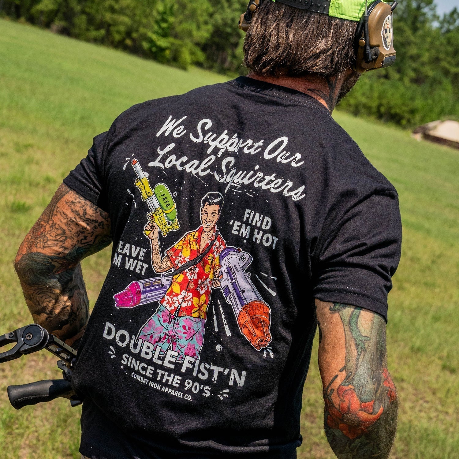 We Support Our Local Squirters Men's T-Shirt Hoodie, Sweatshirt | CoreVibeTees.com (Image 5)
