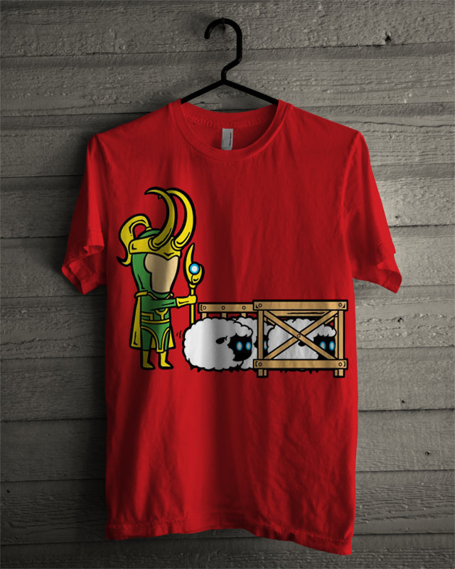 Loci Red Tee Hoodie, Sweatshirt | CoreVibeTees.com