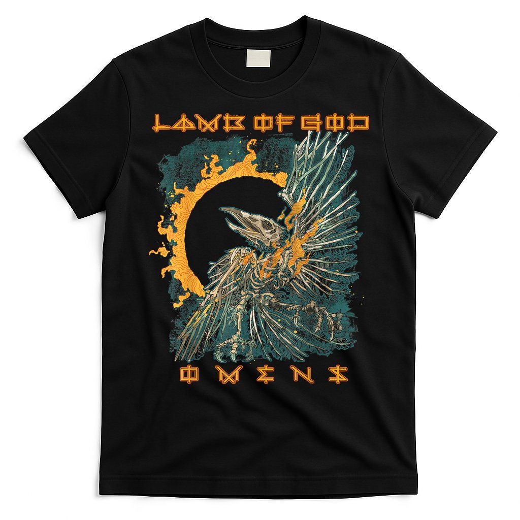 Lamb Of God â€“ Omens Birdbox T-Shirt Hoodie, Sweatshirt | CoreVibeTees.com